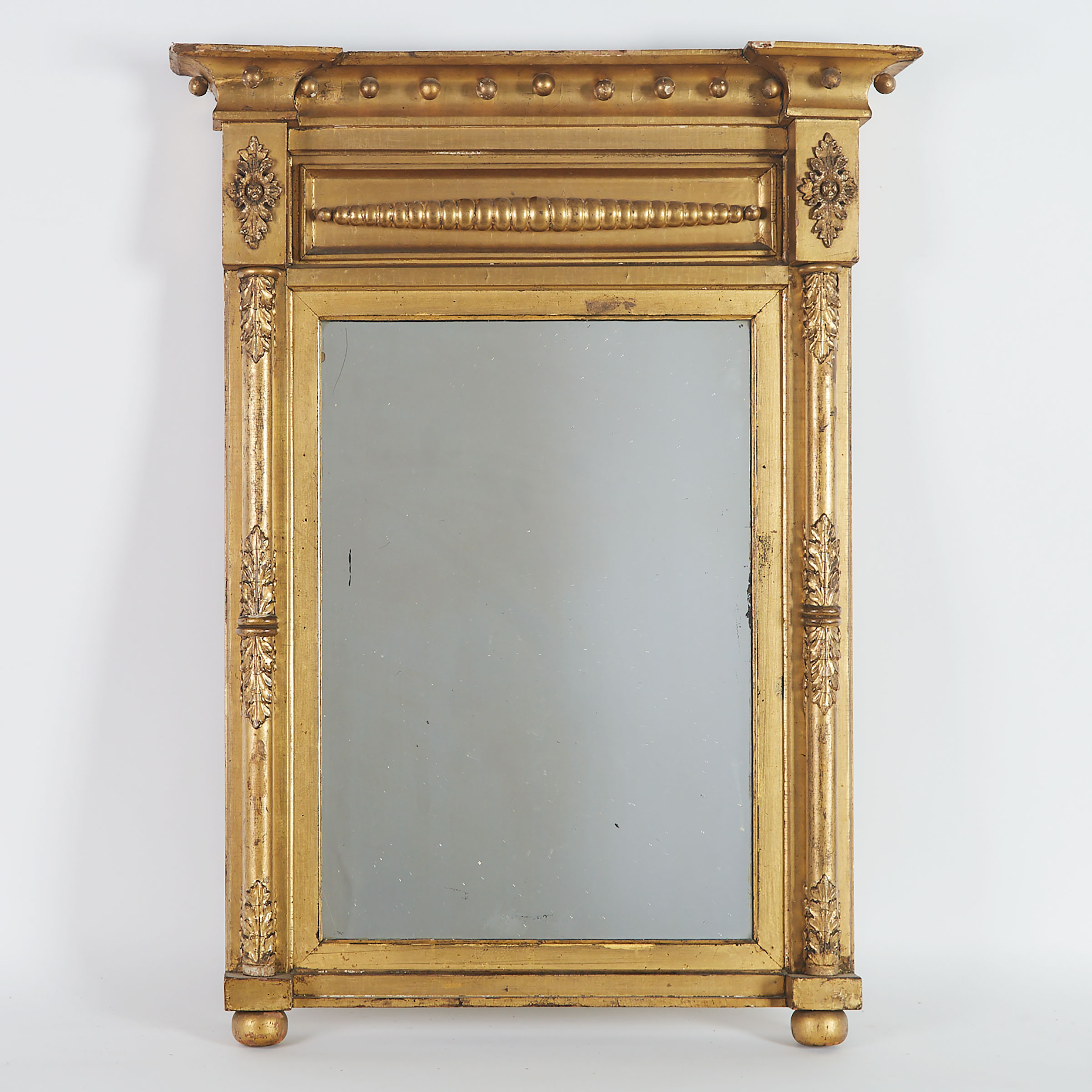 American Federal Giltwood Mirror, early 19th century