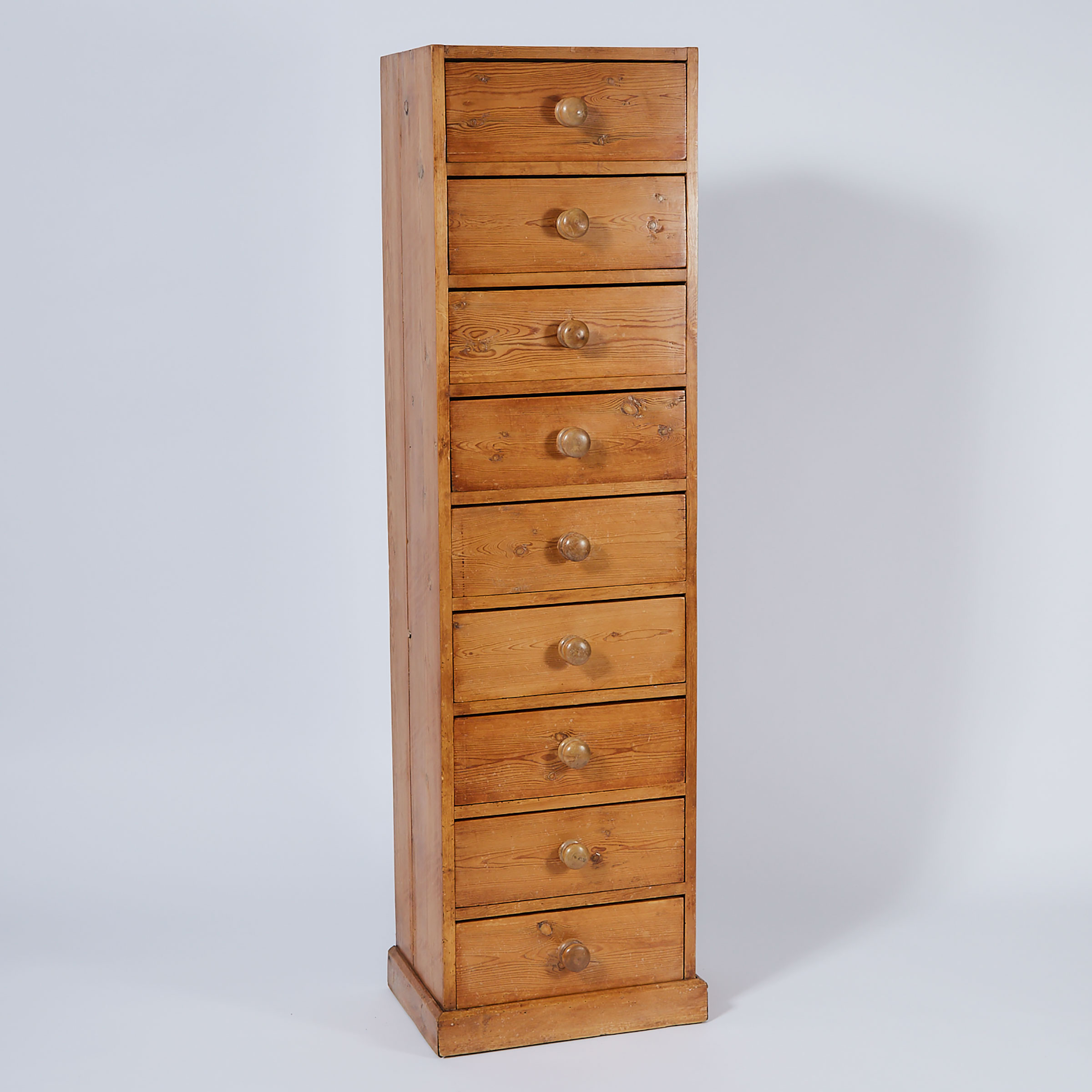 Provincial Pine Lingerie Chest of Drawers, 19th century