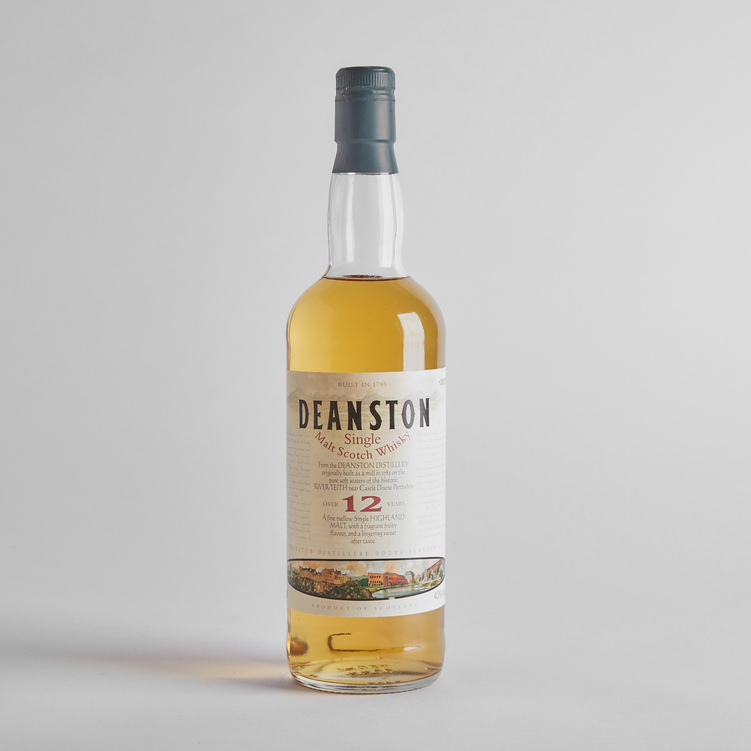 DEANSTON SINGLE MALT SCOTCH WHISKY 12 YEARS (ONE 75 CL)