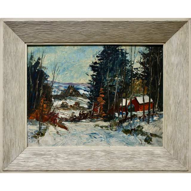 ARTHUR LIDSTONE (CANADIAN, 1903-1986)  AND SIGNED? (CANADIAN, 20TH CENTURY)  