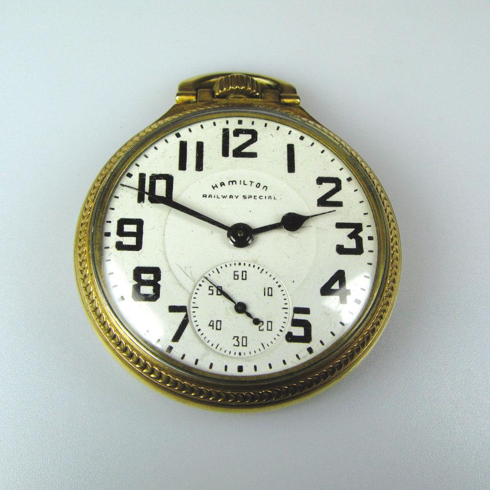 Hamilton 992B railroad grade pocket watch