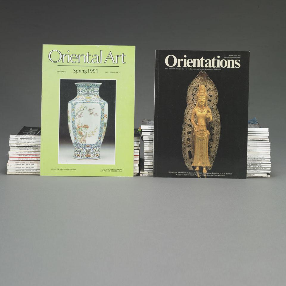 Twenty-Five Issues of “Orientations: The Magazine for Collectors and Connoisseurs of Asian Art” 
