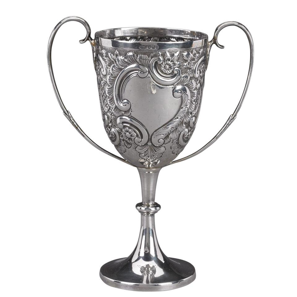Late Victorian Silver Two-Handled Cup, William Mammatt & Son, Sheffield, 1899
