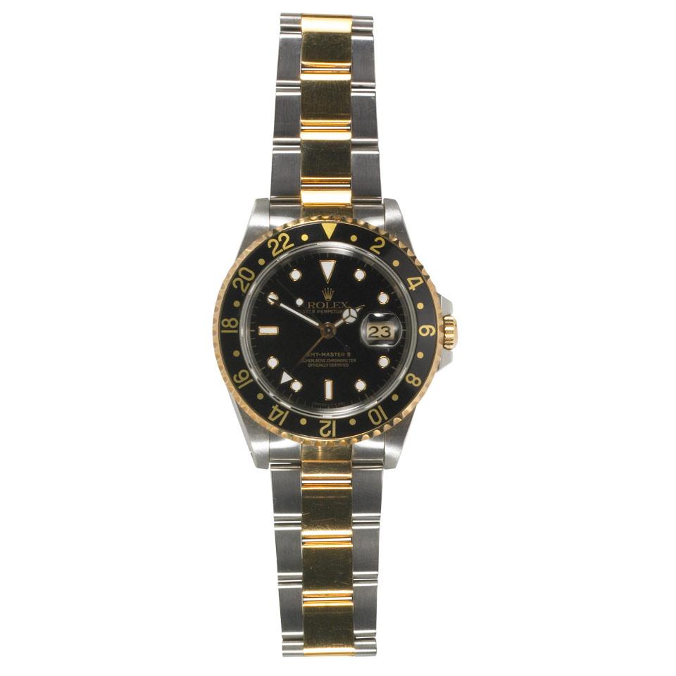 Men’s Rolex Oyster Perpetual Date - GMT Master II Wristwatch