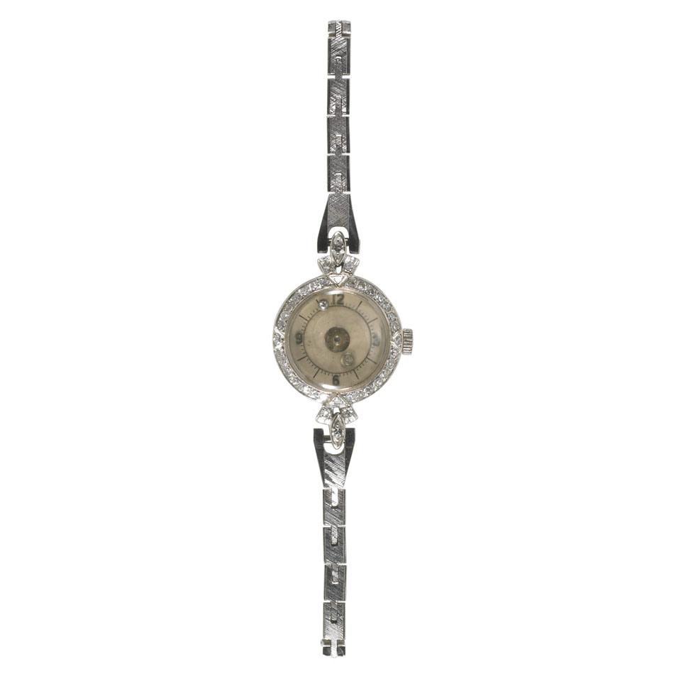 Lady’s LeCoultre “Mystery” Wristwatch