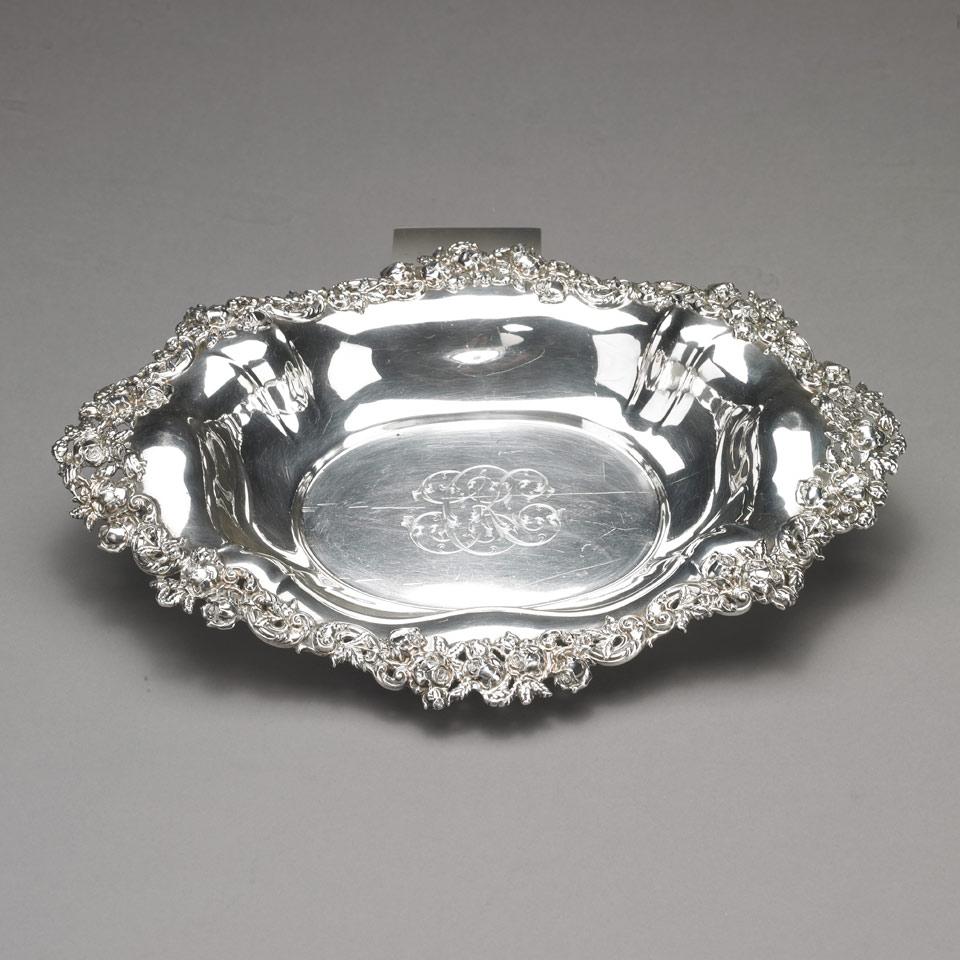 American Silver Oval Dish, Howard & Co., New York, N.Y., c.1890