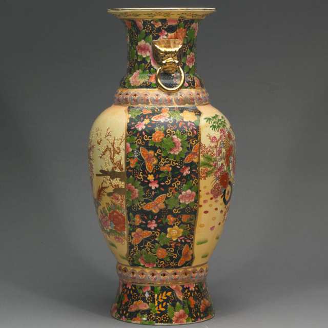 Large Satsuma Vase, Circa 1930