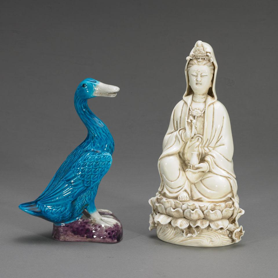 Two Porcelain Items