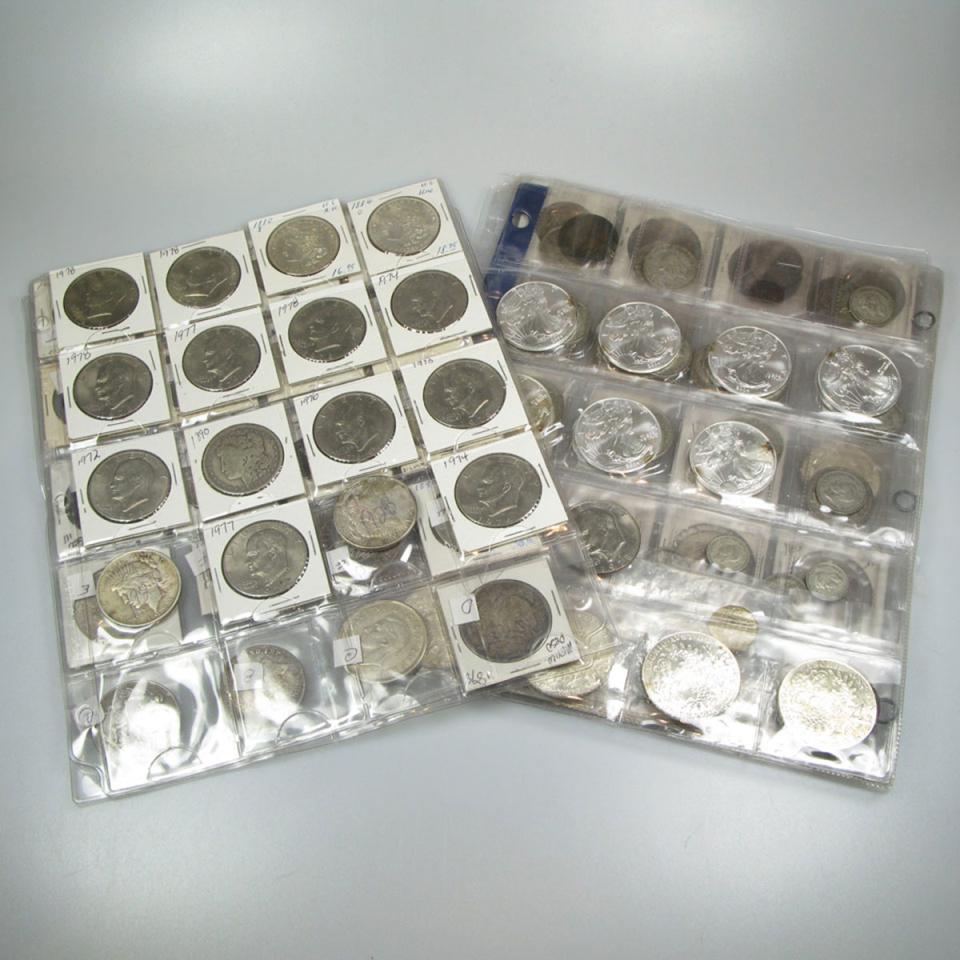 Quantity Of British, American And Other Coins