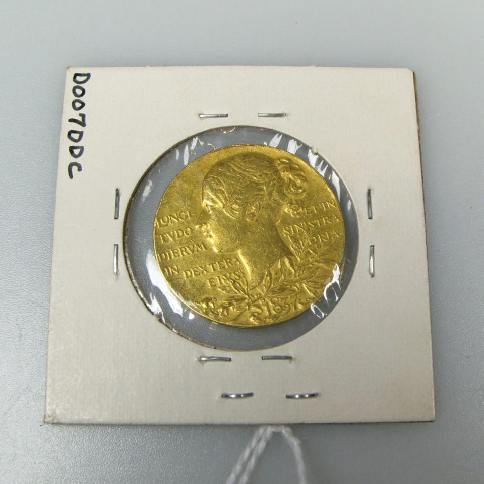 Victoria Diamond Jubilee Gold Coin