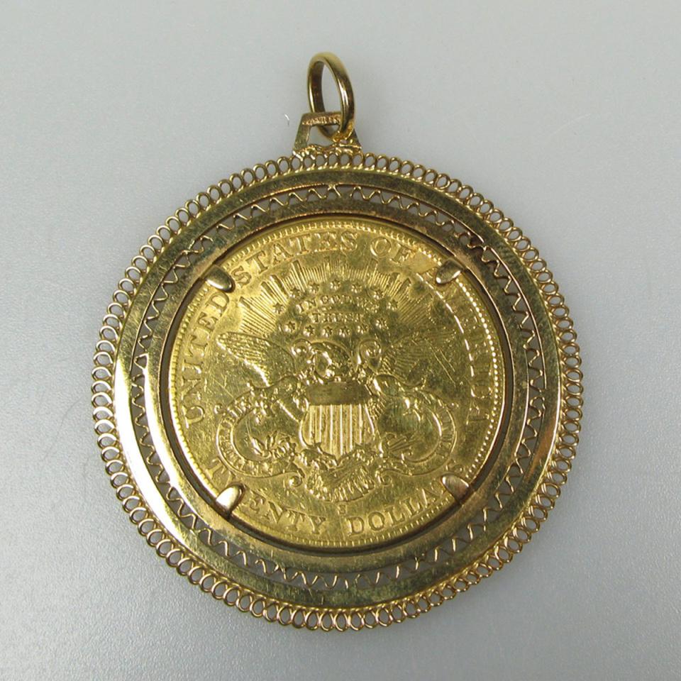 American 1904 Double Eagle Gold Coin