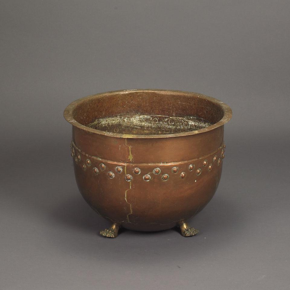 Canadian Copper and Brass Cauldron, Wm. Coulter & Sons, Toronto, c.1906-09