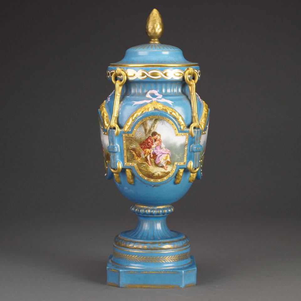 ‘Sèvres’ Vase and Cover, late 19th century