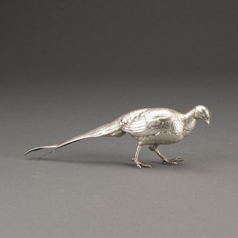 German Silver Pheasant, early 20th century