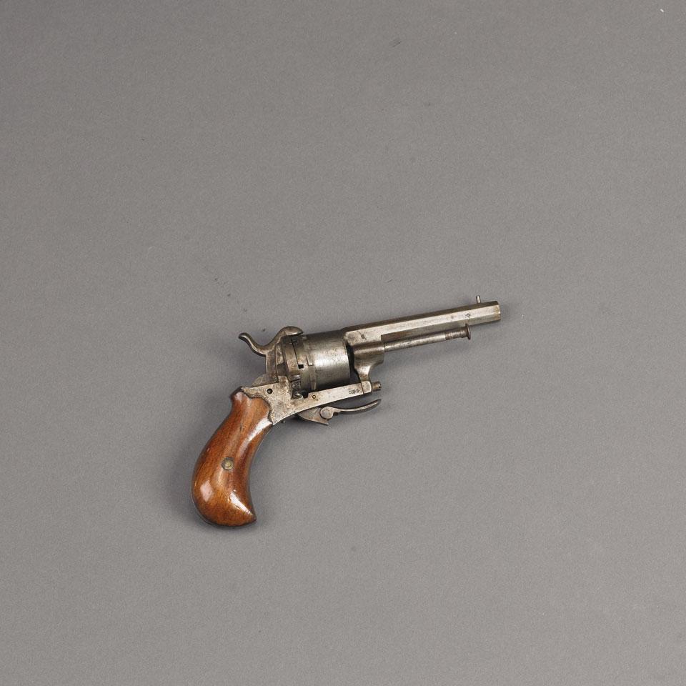 Continental Pinfire Revolver, mid-19th century