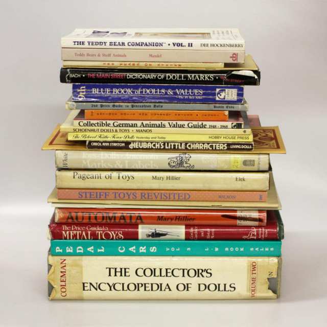 Thirty-Four Volumes on Dolls, Toys and Collectibles