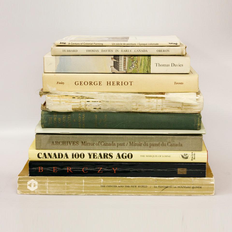 Eleven Volumes on Early Canadian Art and Painting