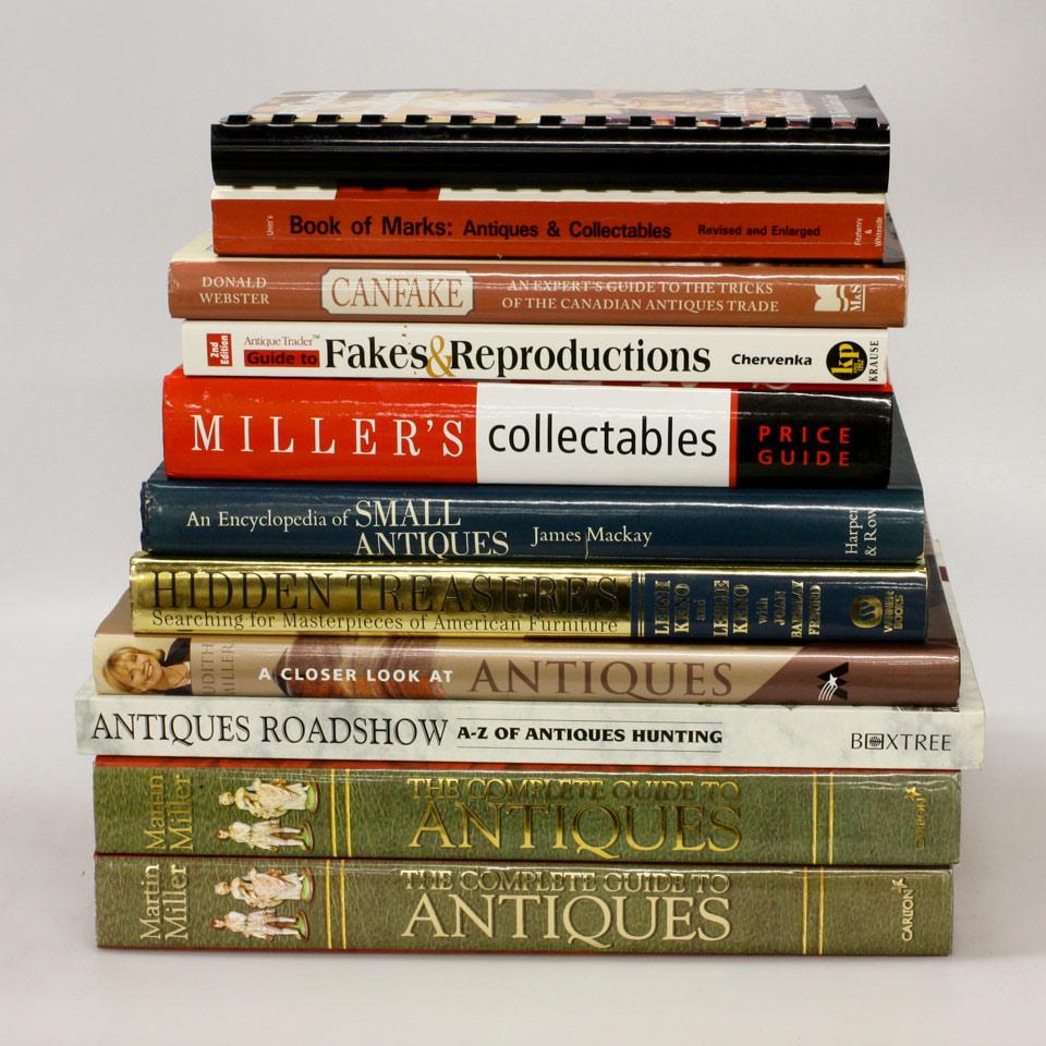 Eleven Volumes on Antiques