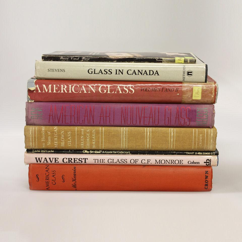 Nine Volumes on American and Canadian Glass