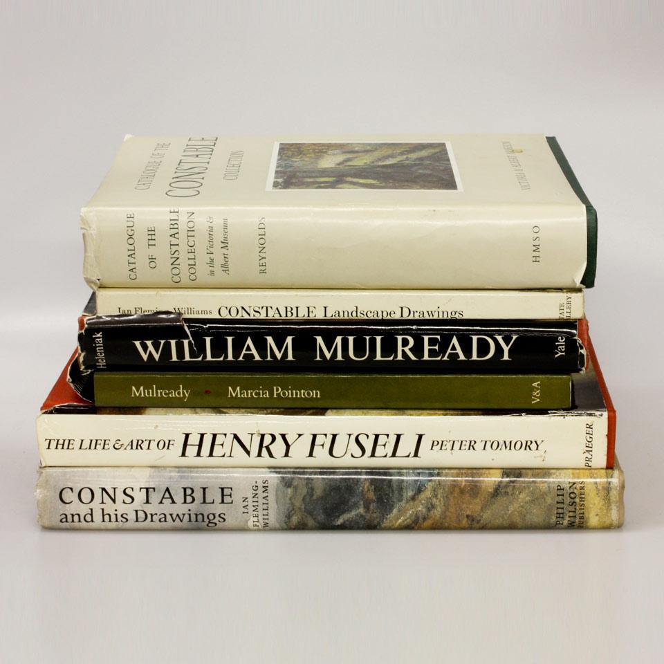 Nine Volumes on William Mulready, John Constable and Henry Fuseli