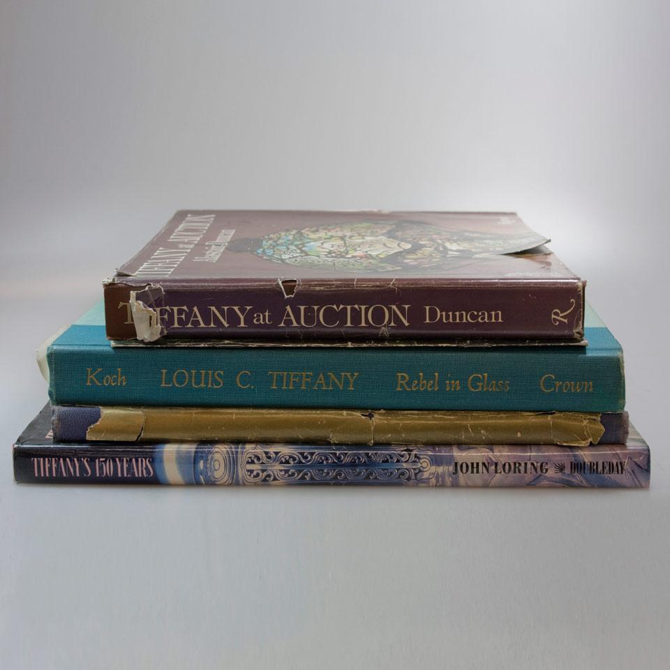 Five Volumes on Tiffany Glass