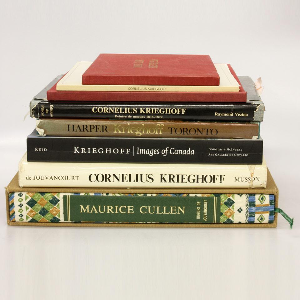 Twenty-Three Volumes on Cornelius Krieghoff and Other Canadian Painters