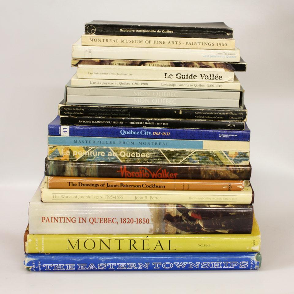 Nineteen Volumes on Early Quebec Art and Reference