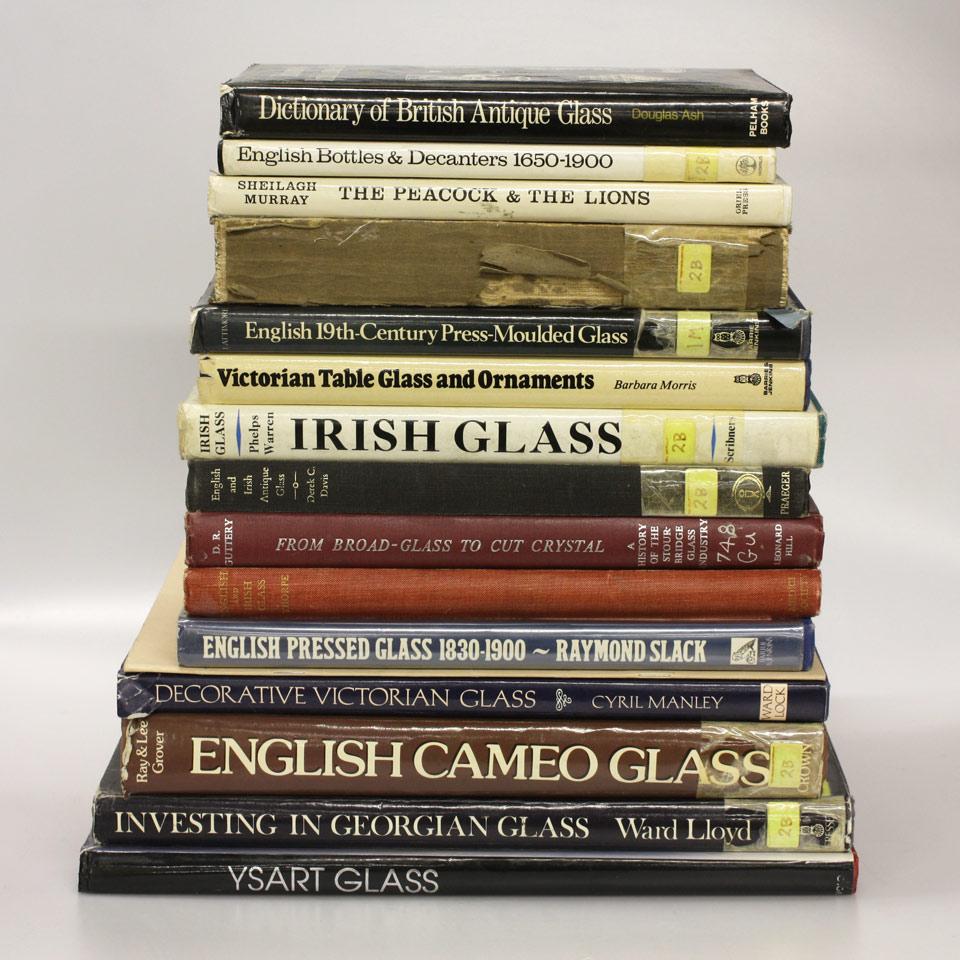 Sixteen Volumes on British and Irish Glass