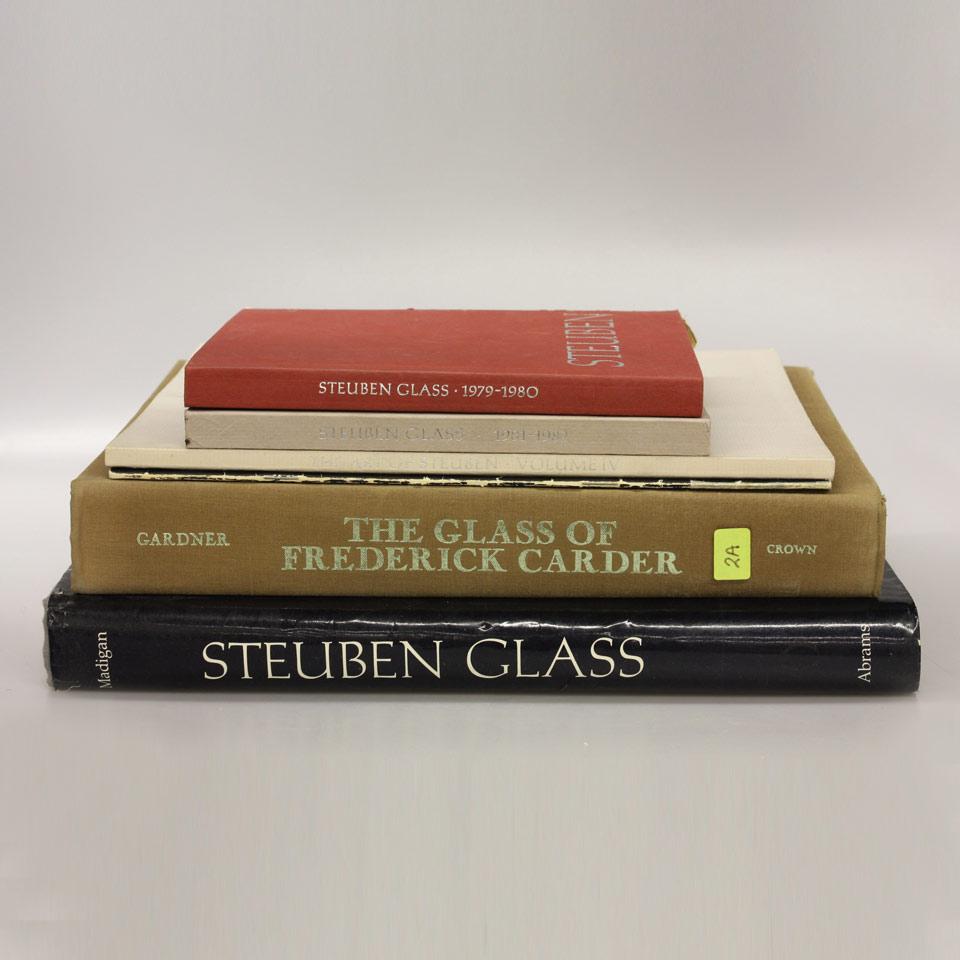Seven Volumes on Steuben Glass