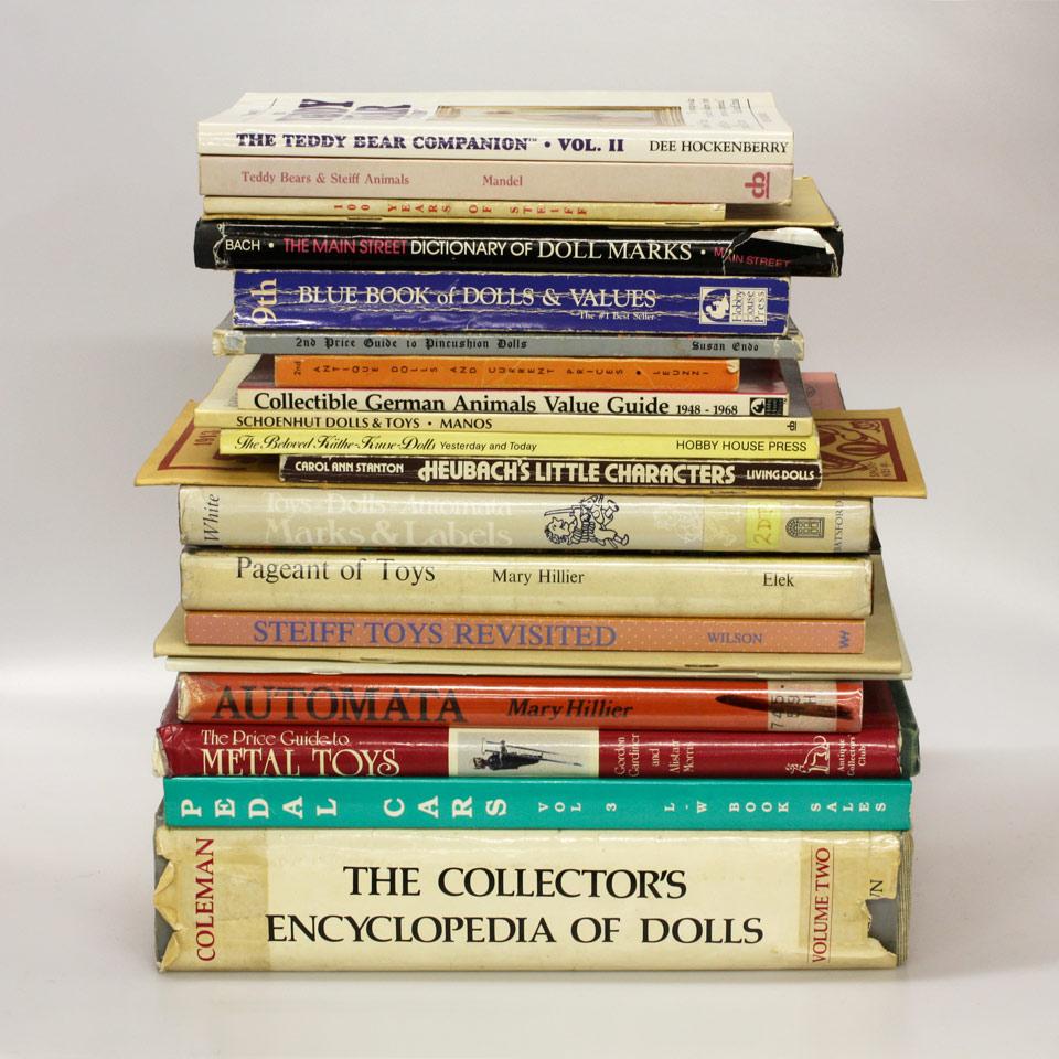 Thirty-Four Volumes on Dolls, Toys and Collectibles