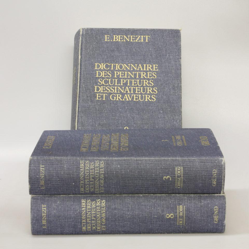 Benezit, E. DICTIONNAIRE CRITIQUE ET DOCUMENTAIRE DES PEINTRES, SCULPTEURS, DESSINATEURS ET GRAVEURS. Paris: Librairie Grund, 1976.