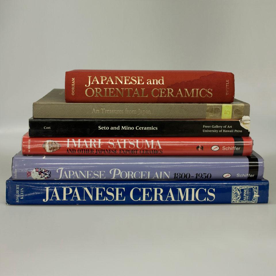 Six Volumes on Japanese Ceramics