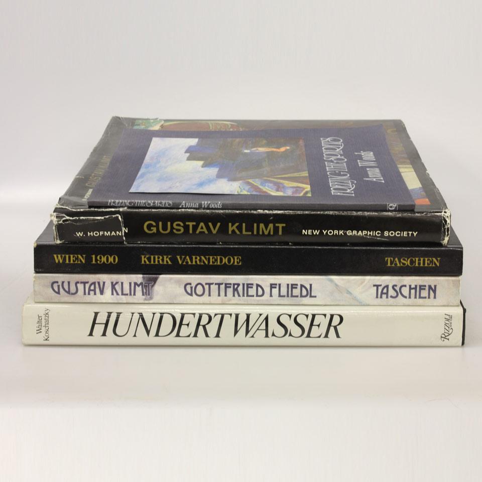 Five Volumes on Gustav Klimt and European Art