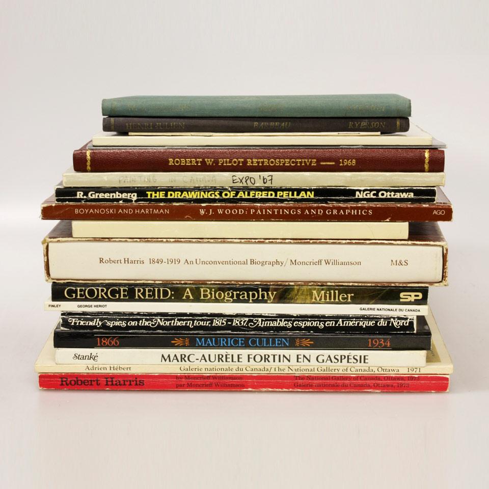 Thirty-One Volumes on Canadian Art, 18th- Mid 20th Century