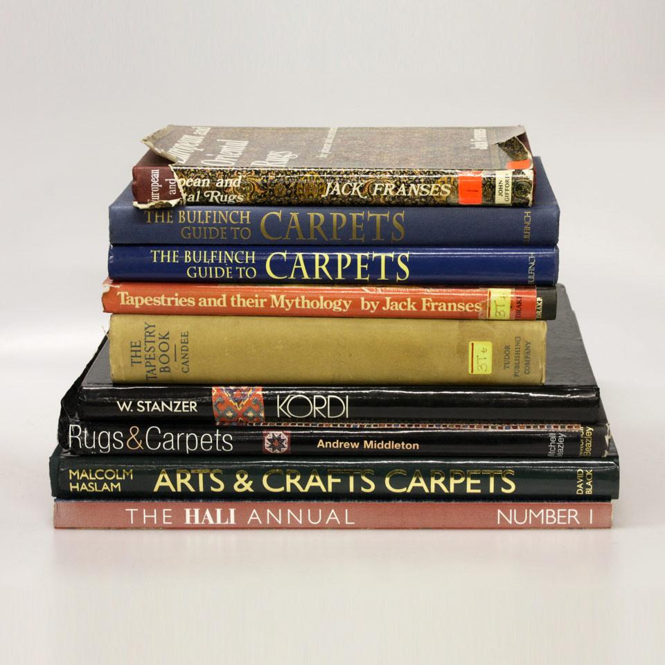 Nine Volumes on Carpets and Rugs