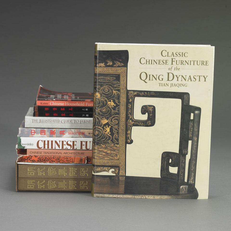 Nine Volumes on Chinese Furniture