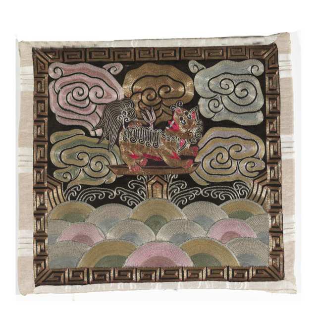 Four Chinese Textiles, 19th/20th Century