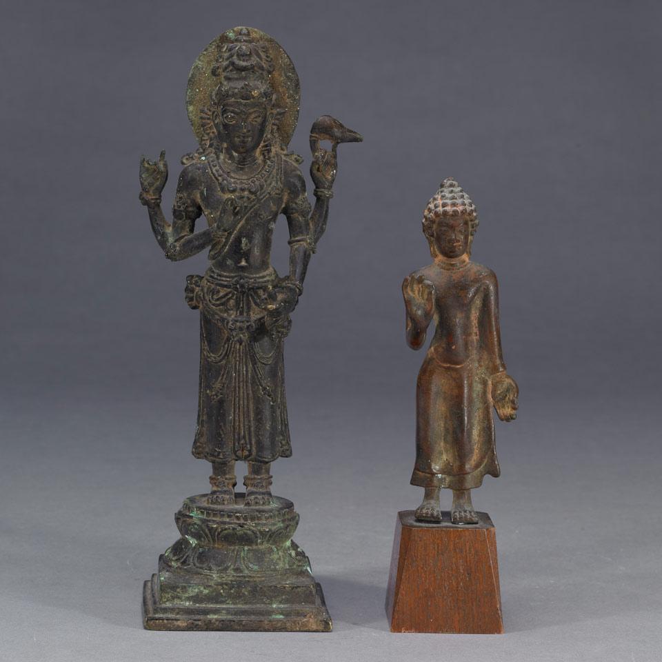 Two Bronze Figures