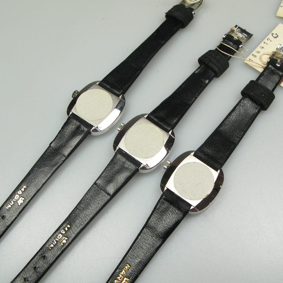 3 Lady’s Marvin Wristwatches