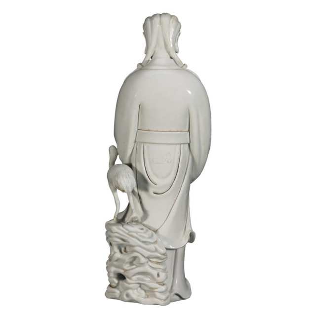 Blanc-de-Chine Figure of a Bodhisattva, Republican Period