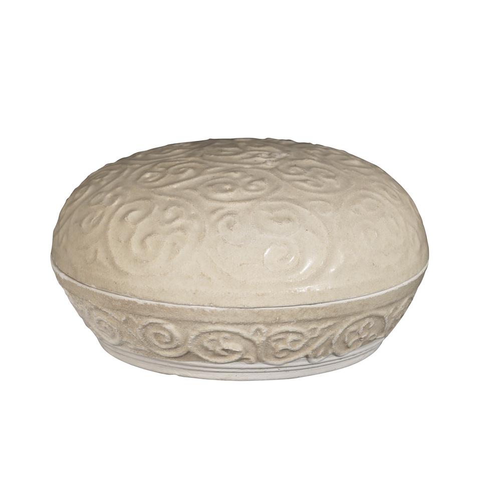 Moulded Box and Cover, Song Dynasty