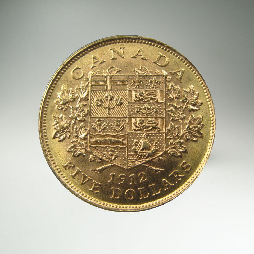 Canadian Gold $5 coin