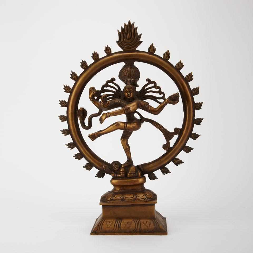 Copper Alloy Figure of Shiva Nataraj