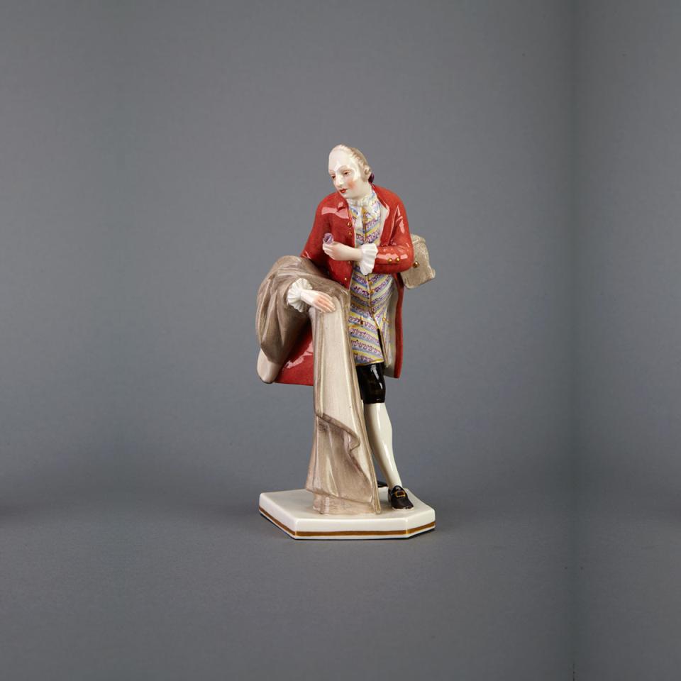 Nymphenburg Figure of a Gallant, early 20th century