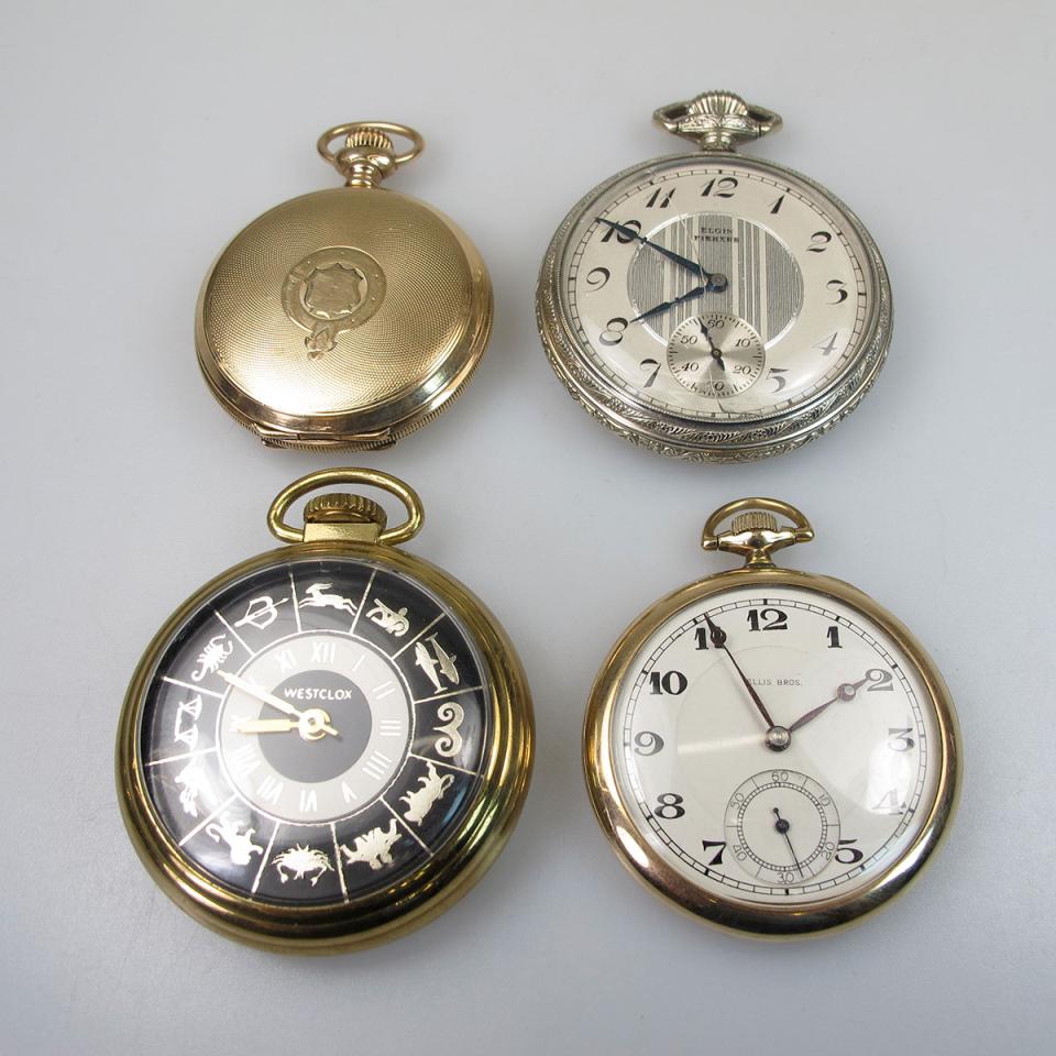 4 Various Pocket Watches