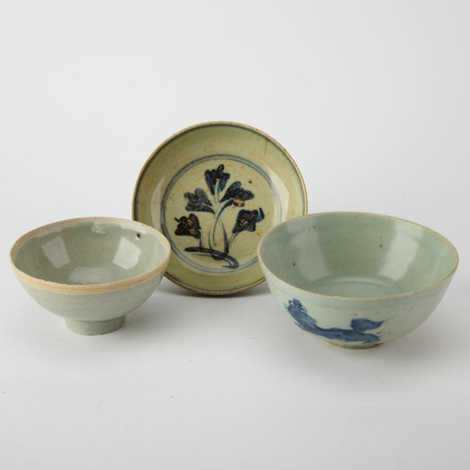 Small Blue and White Bowl, 16th/17th Century