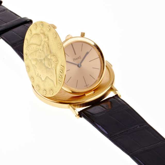 Men’s Piaget Gold Coin Wristwatch