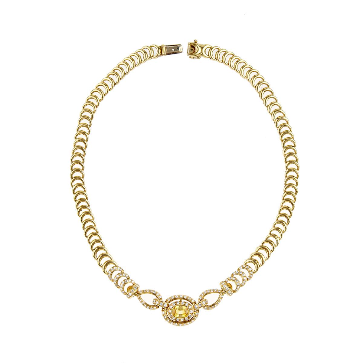 Italian 18k Yellow Gold Necklace