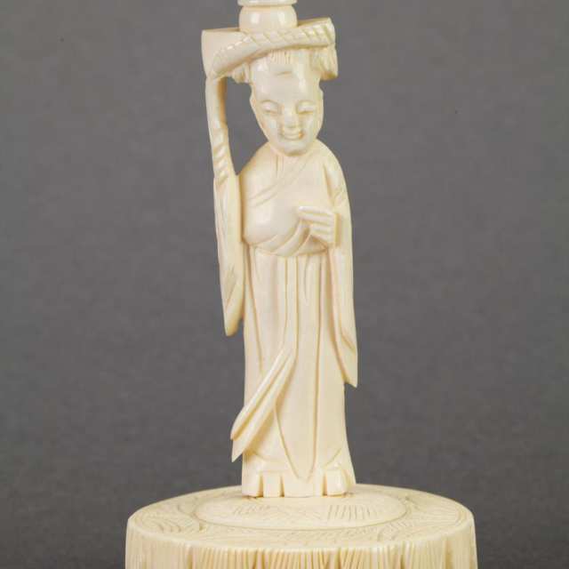 Group of Ivory Carvings