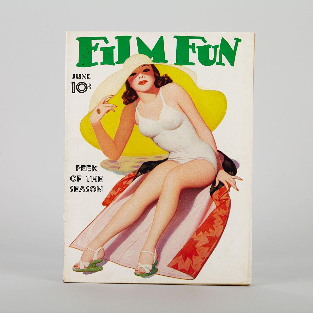 Collection of 100 Vintage Men’s Magazines, 1920’s-1950’s